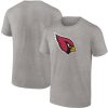 Arizona Cardinals T-Shirt Primary Logo - Heathered Gray